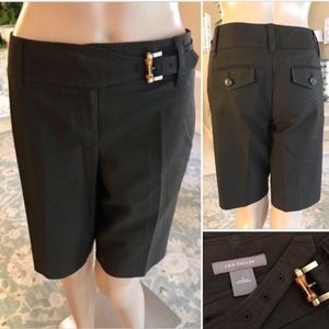 BNWOT ANN TAYLOR BROWN STRETCHY WALKING SHORTS